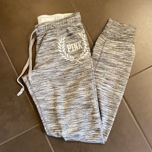 Grey VS Pink jogger sweatpants, size XS